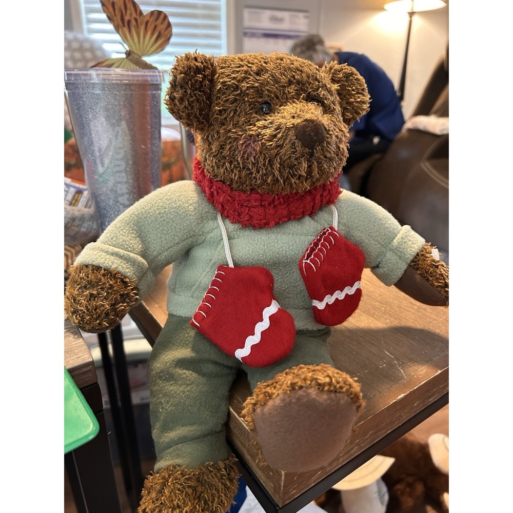 Hallmark‎ "Teddy Mittens" 12.5" 2002